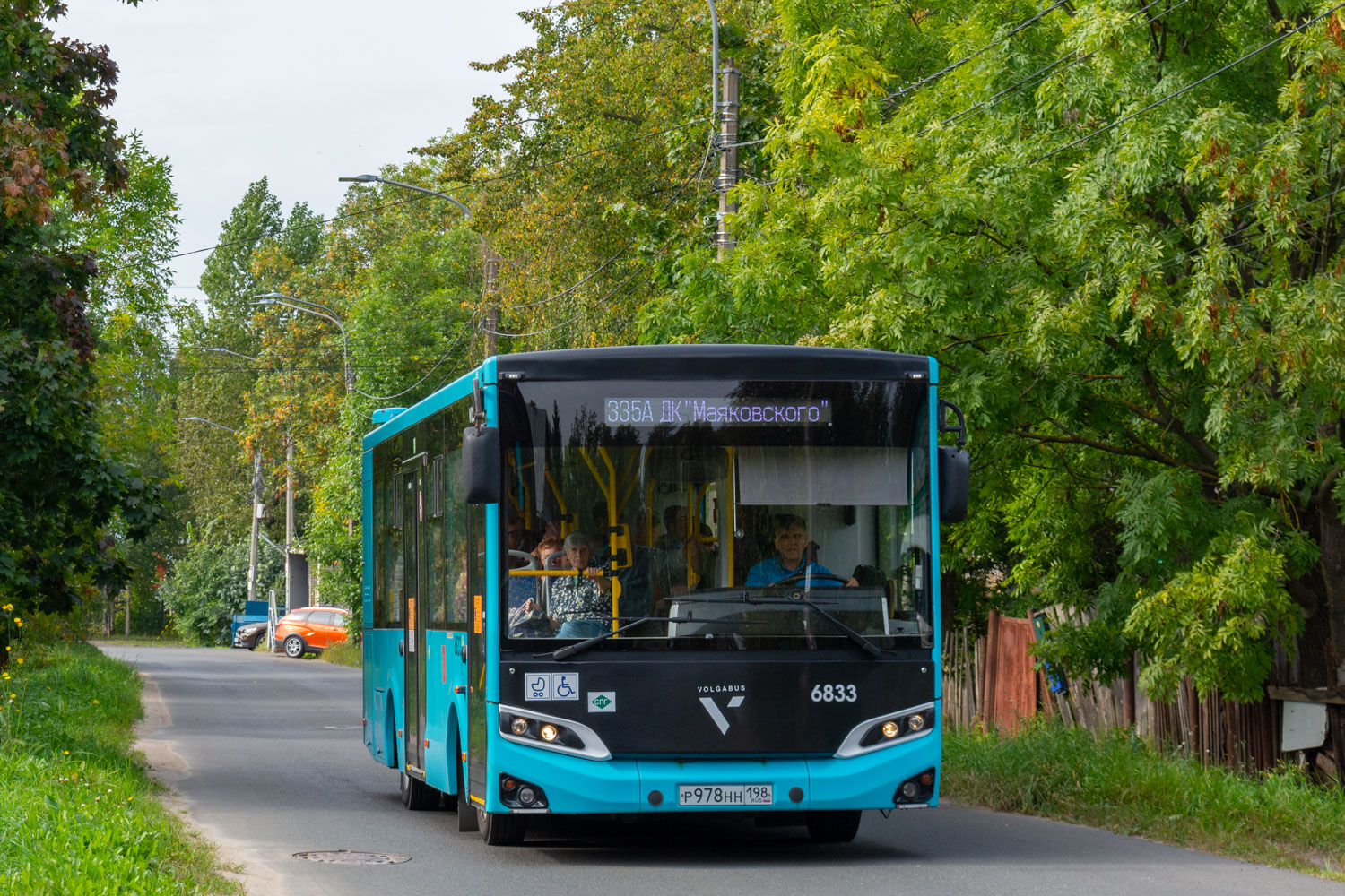 Санкт-Петербург, Volgabus-4298.G4 (LNG) № 6833