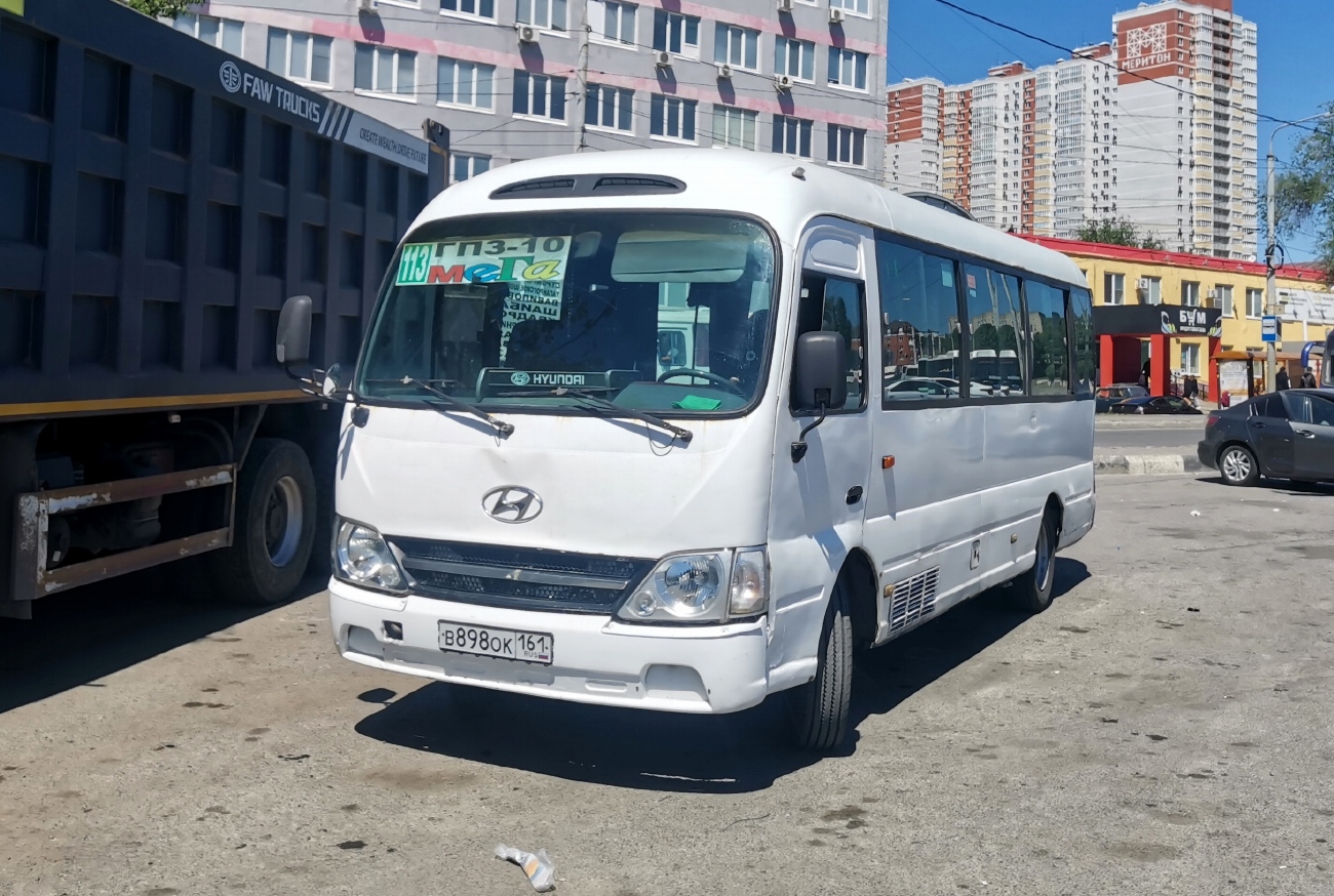 Ростовская область, Hyundai County Kuzbass № В 898 ОК 161