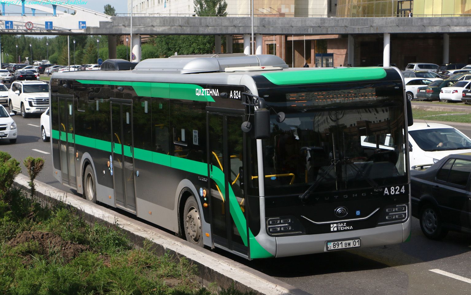 Астана, Yutong ZK6128HG (QazTehna) № A824