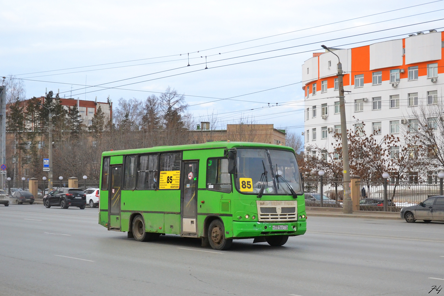 Челябинская область, ПАЗ-320402-05 № О 331 ЕЕ 774