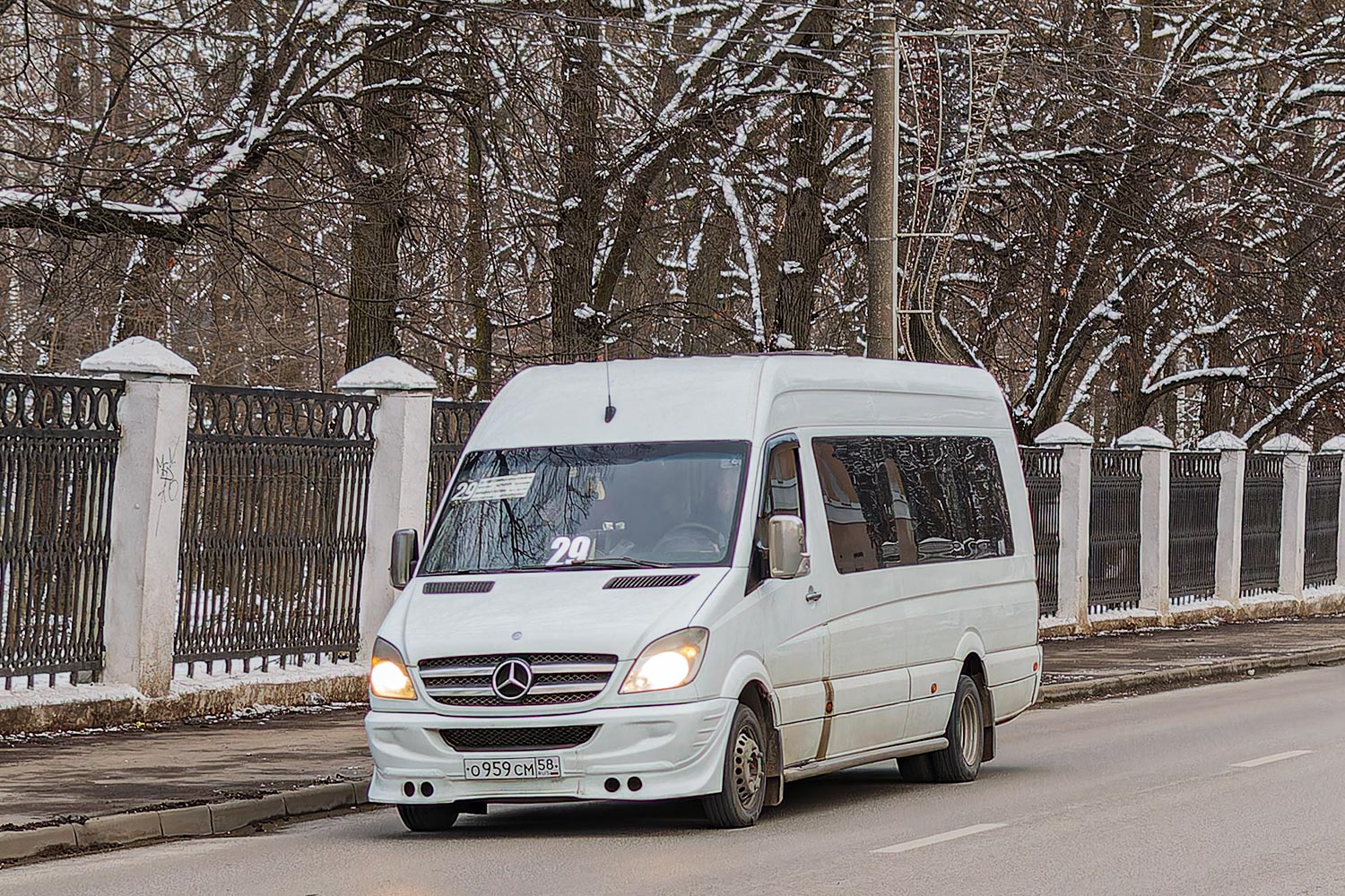 Пензенская область, Луидор-22360C (MB Sprinter) № О 959 СМ 58