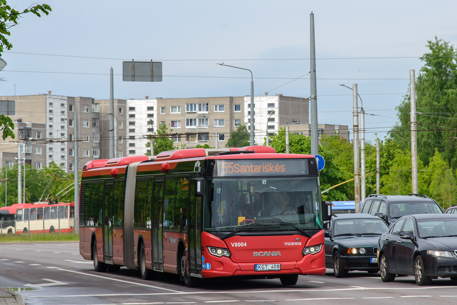 Литва, Scania Citywide LFA № V8004