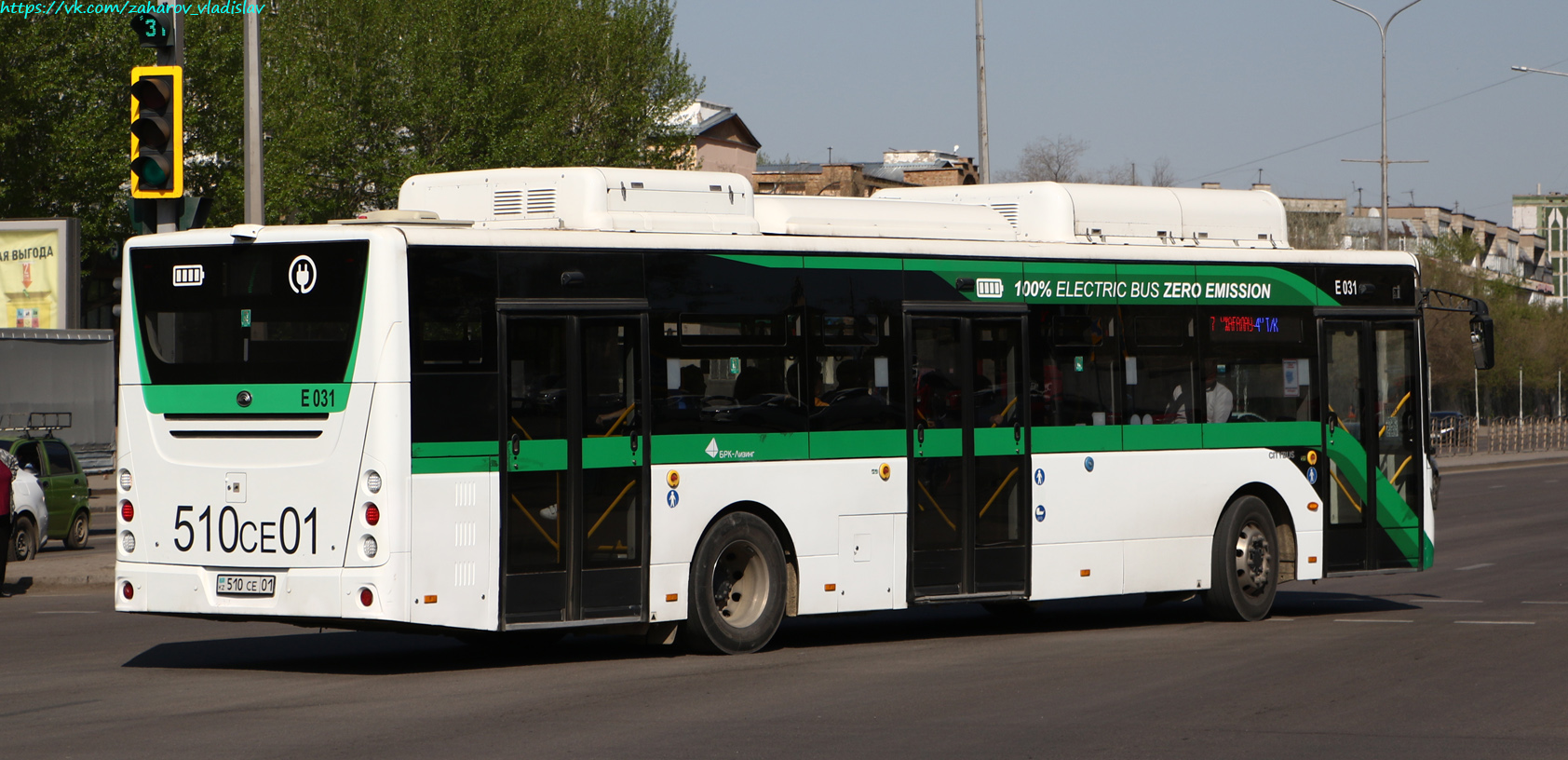 Астана, Yutong E12LF (ZK6128BEVG) (СарыаркаАвтоПром) № E031