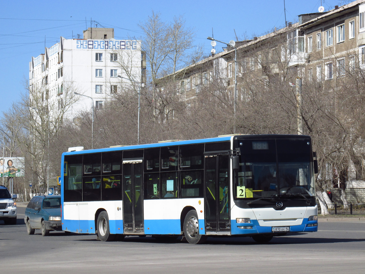 Павлодарская область, Huang Hai DD6129S15 № 870 AH 14