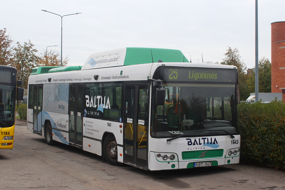 Литва, Volvo 7700 CNG № 1643