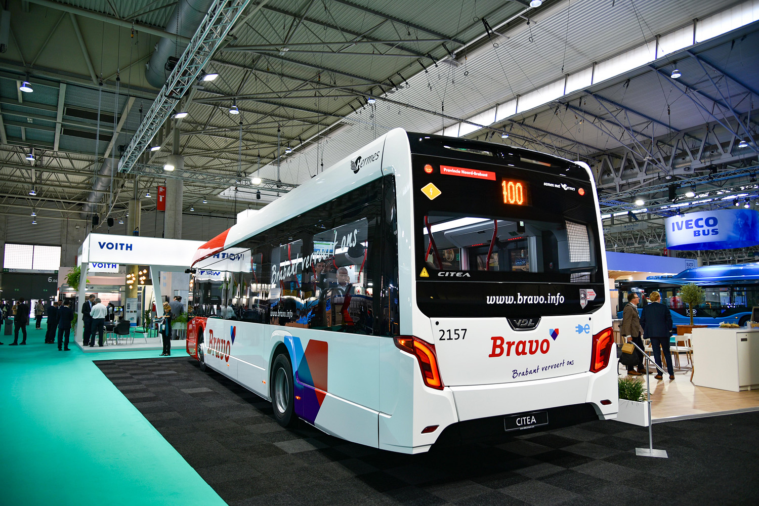 Нидерланды, VDL Citea LF-122 № 2157; Испания — UITP Barcelona 2023