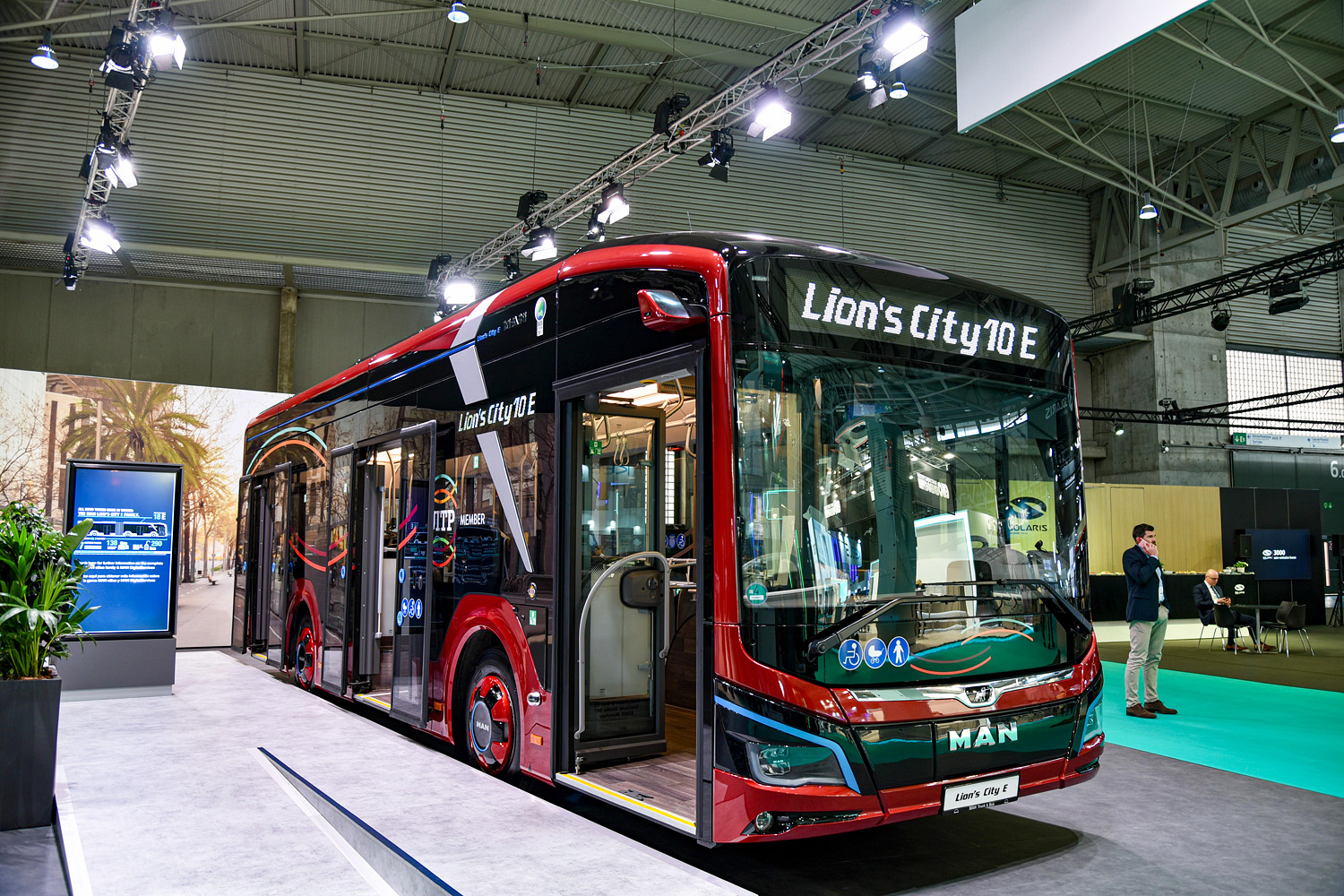 Швейцария, MAN 10C Lion's City 10 E NL326 № ZH 3182-U; Испания — UITP Barcelona 2023