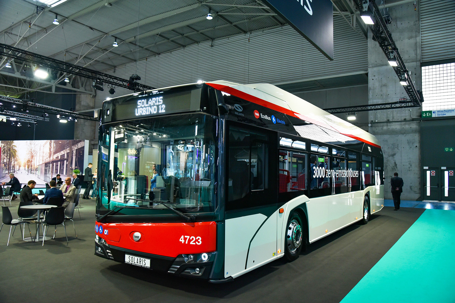 Испания, Solaris Urbino IV 12 electric № 4723; Испания — UITP Barcelona 2023