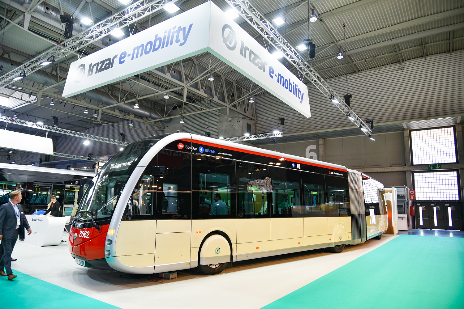 Испания, Irizar ie tram 18m № 8562; Испания — UITP Barcelona 2023