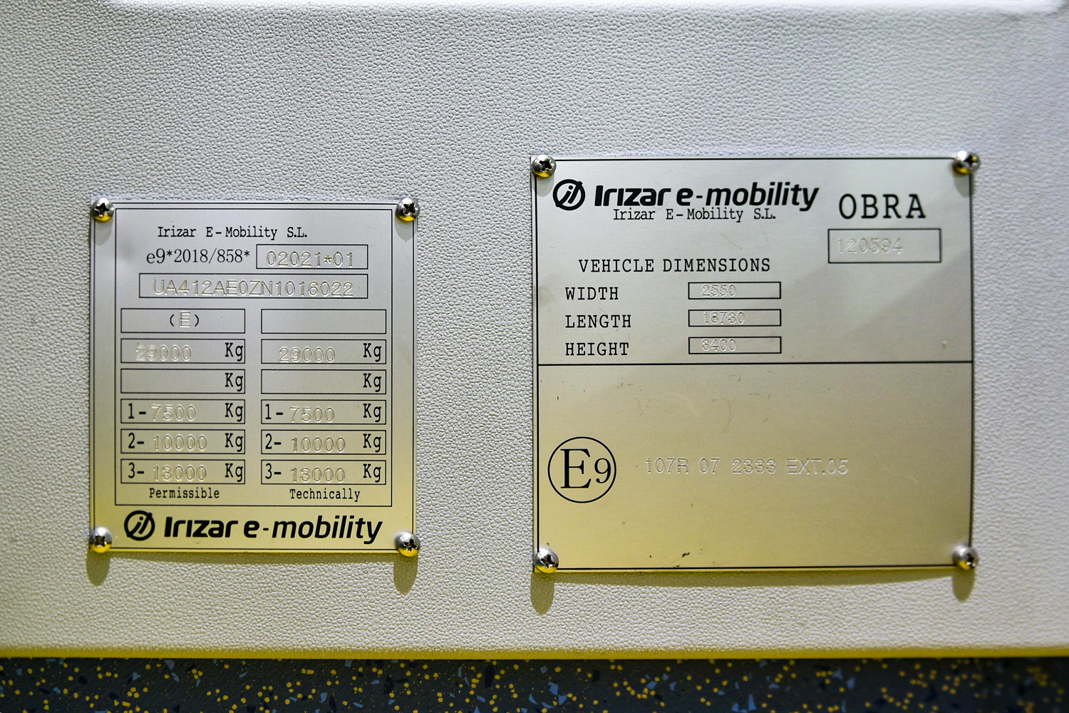 Испания, Irizar ie tram 18m № 8562; Испания — UITP Barcelona 2023