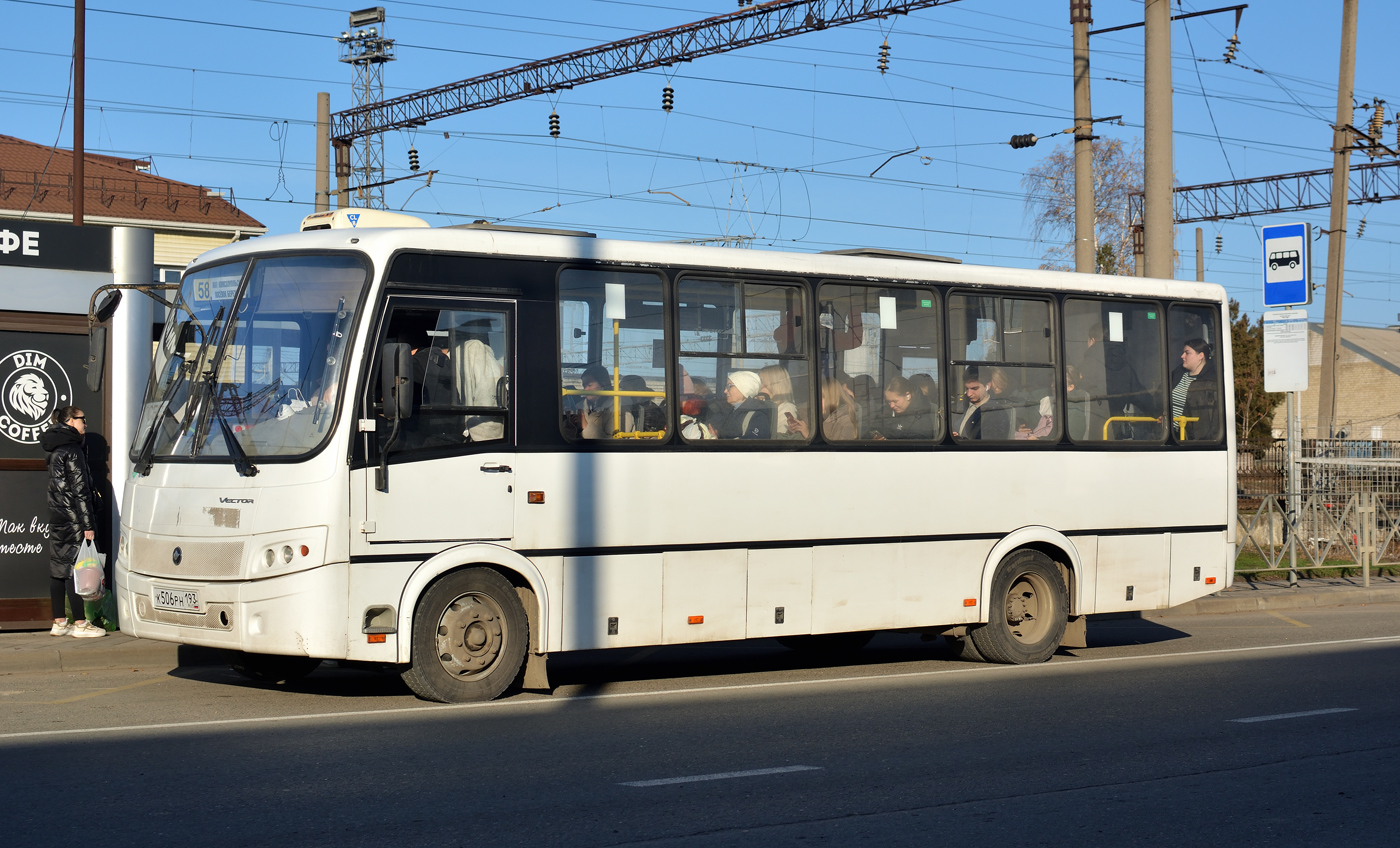 Краснодарский край, ПАЗ-320412-14 "Вектор" № К 506 РН 193