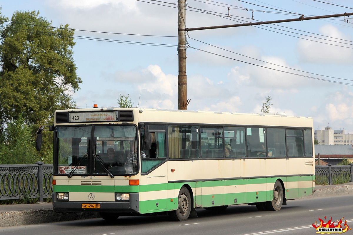 Вологодская область, Mercedes-Benz O407 № АК 494 35