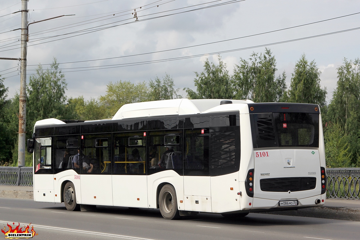 Вологодская область, НефАЗ-5299-40-57 (CNG) № 5101