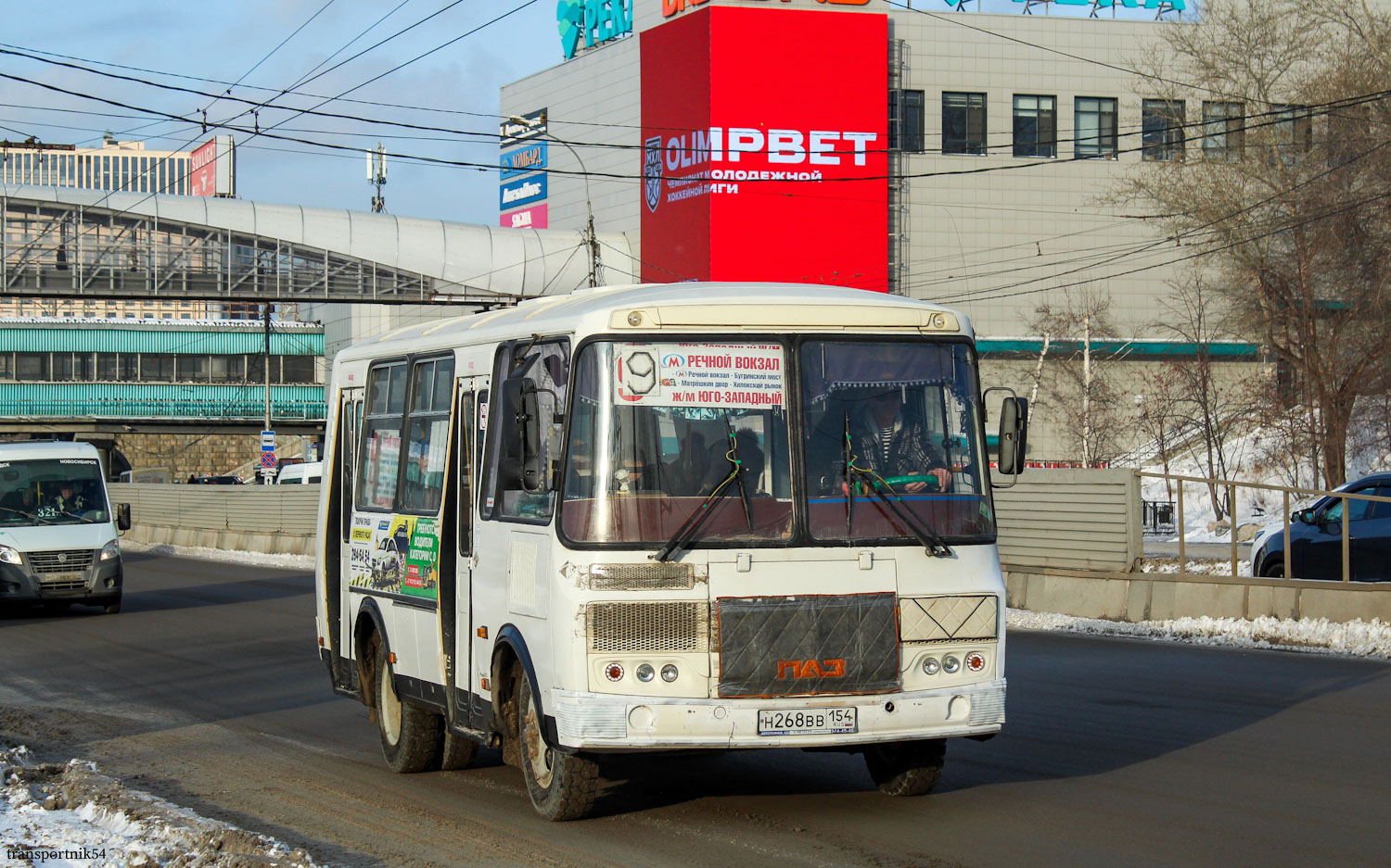 Novosibirsk region, PAZ-32054 č. Н 268 ВВ 154