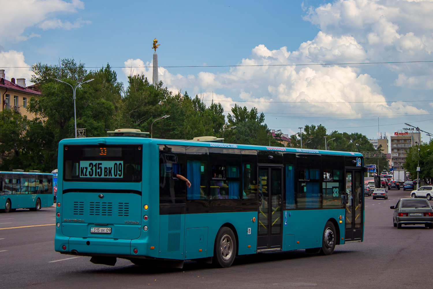 Карагандинская область, Yutong ZK6118HGA (QazTehna) № 315 BK 09