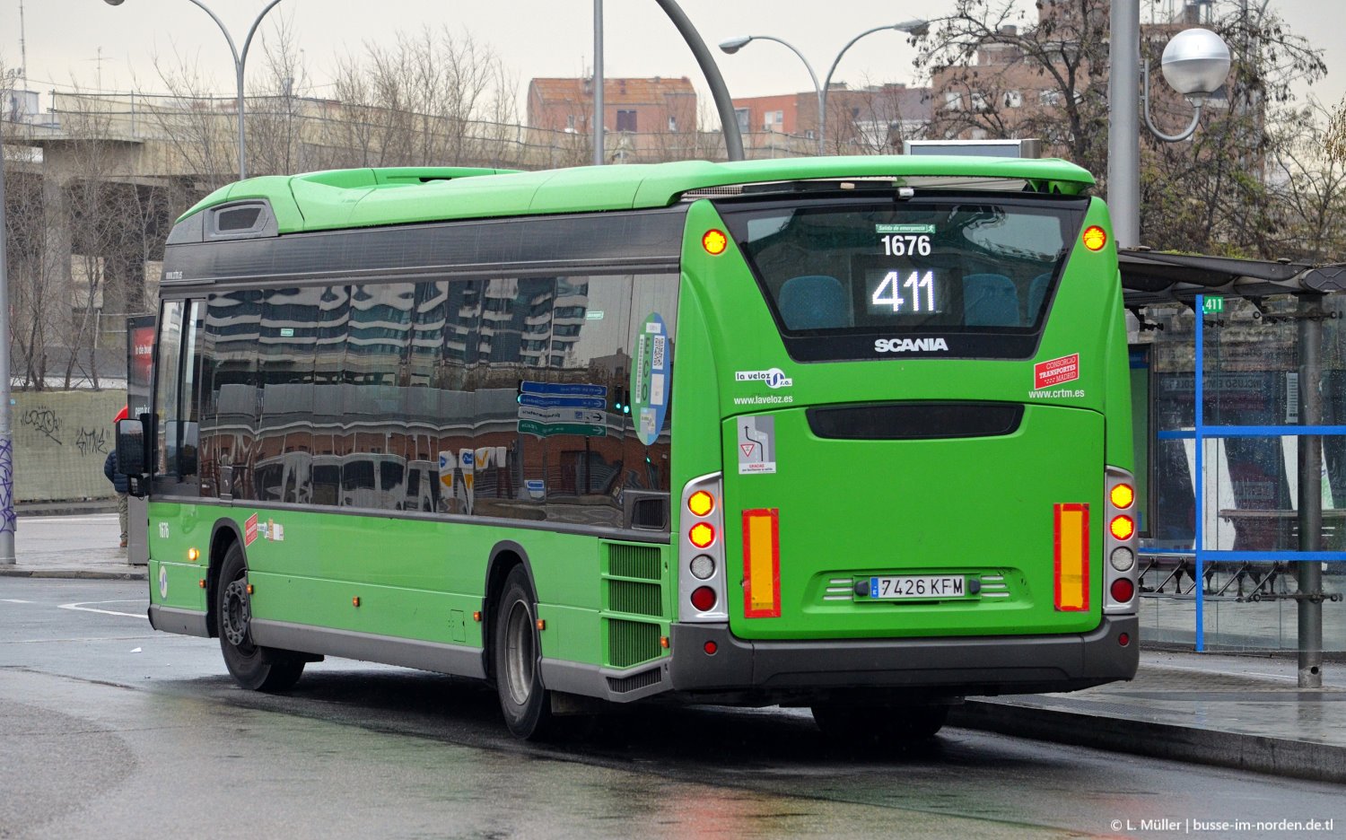 Испания, Scania Citywide LE № 1676