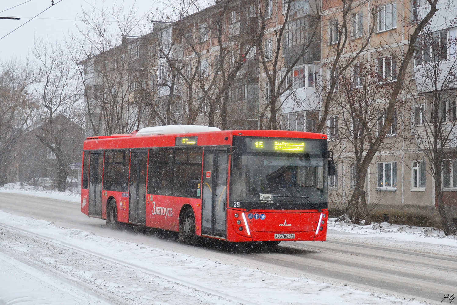 Челябинская область, МАЗ-203.047 № 39