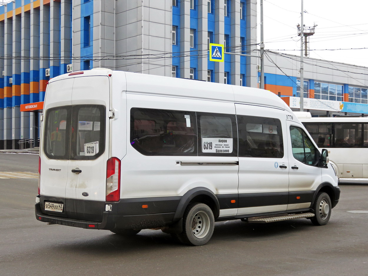 Кировская область, Ford Transit FBD [RUS] (X2F.ESG.) № х770