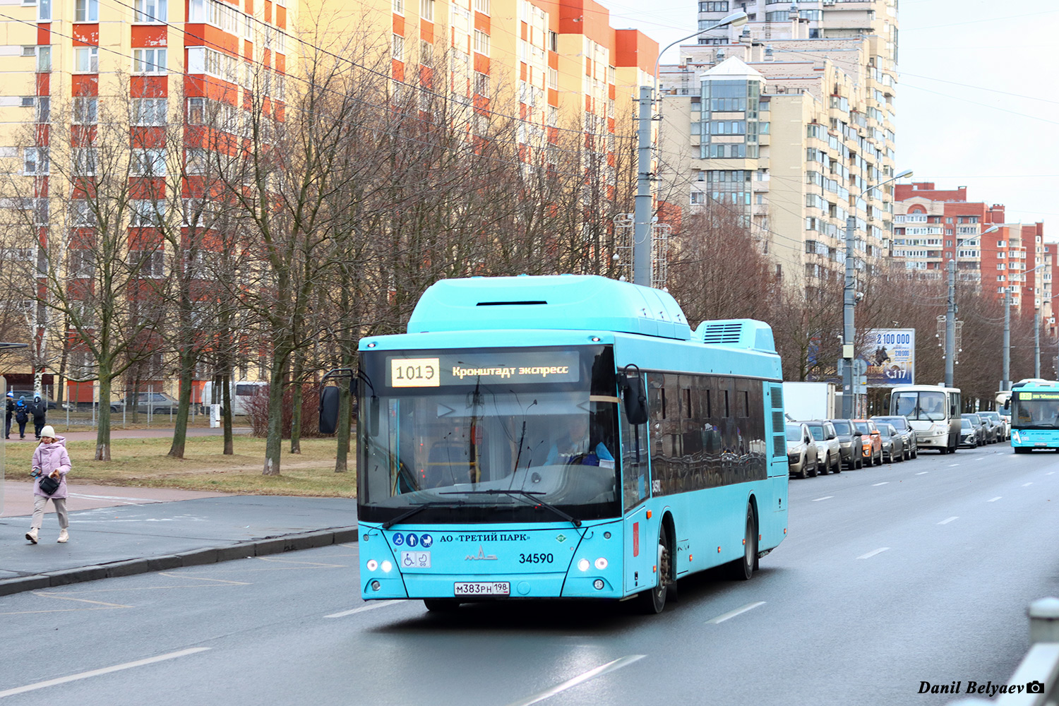 Санкт-Петербург, МАЗ-203.C46 № 34590