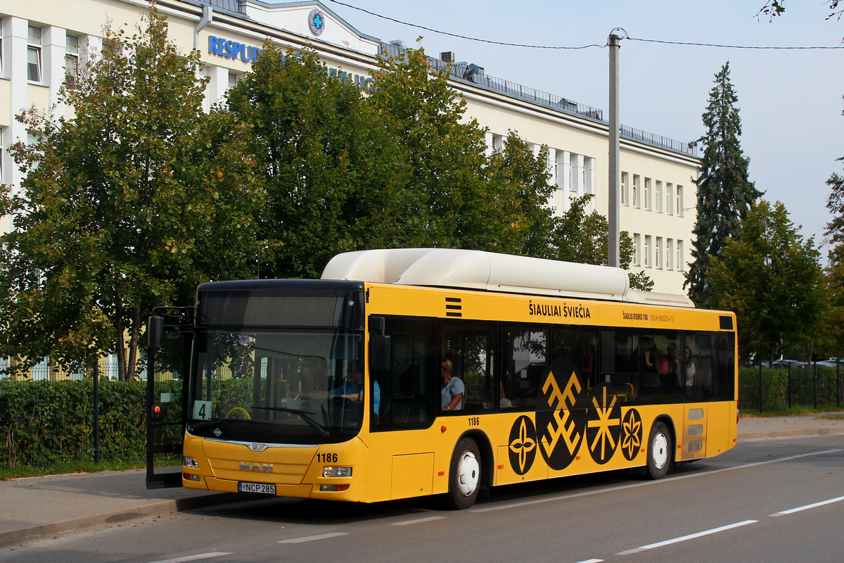 Литва, MAN A21 Lion's City NL313 CNG № 1186