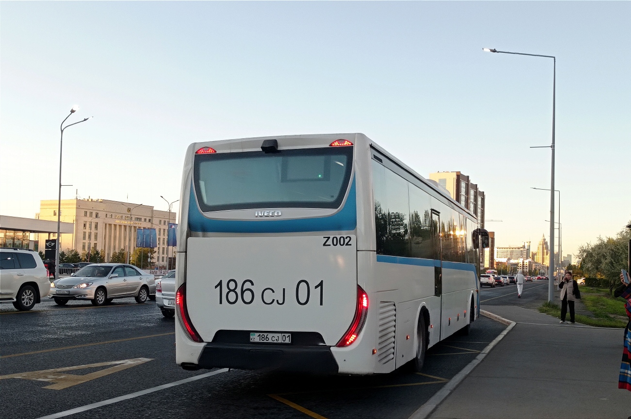 Астана, IVECO Crossway LINE 13M (СарыаркаАвтоПром) № Z002