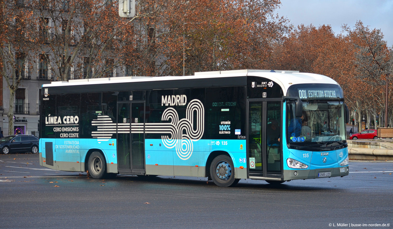 Испания, Irizar i2e 12 № 135