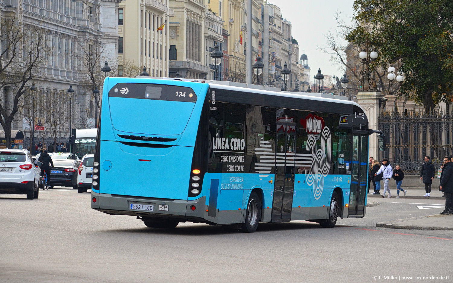 Испания, Irizar i2e 12 № 134