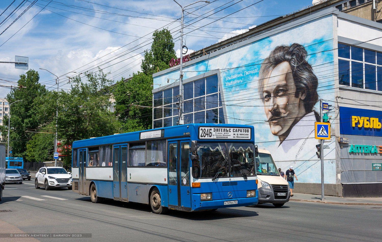 Саратовская область, Mercedes-Benz O405 № К 749 ВА 164