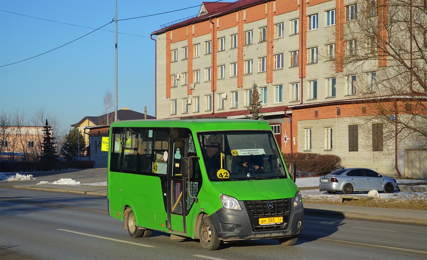 Тюменская область, ГАЗ-A64R45 Next № АМ 385 72