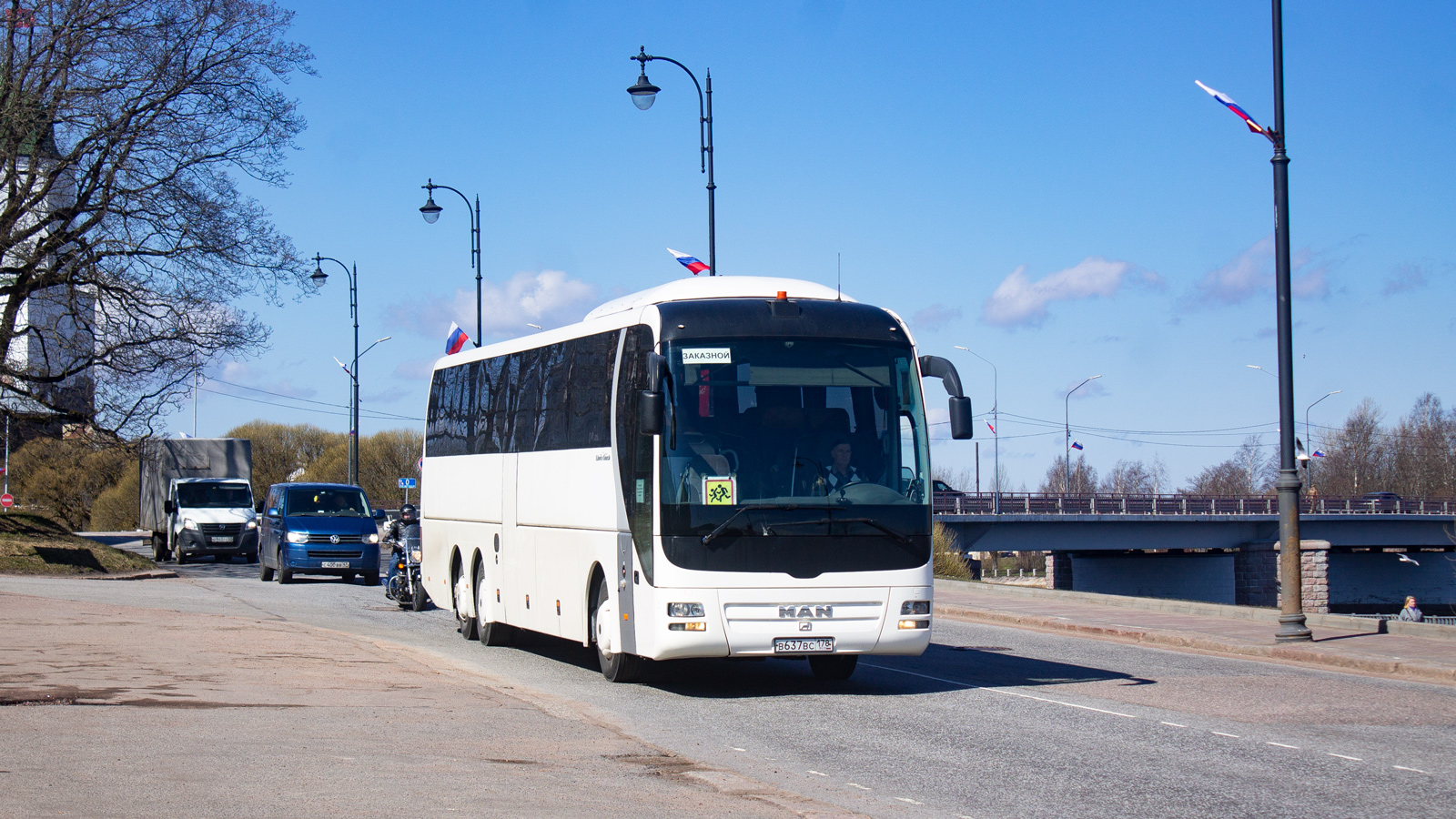 Санкт-Петербург, MAN R08 Lion's Coach L RHC444 L № В 637 ВС 178