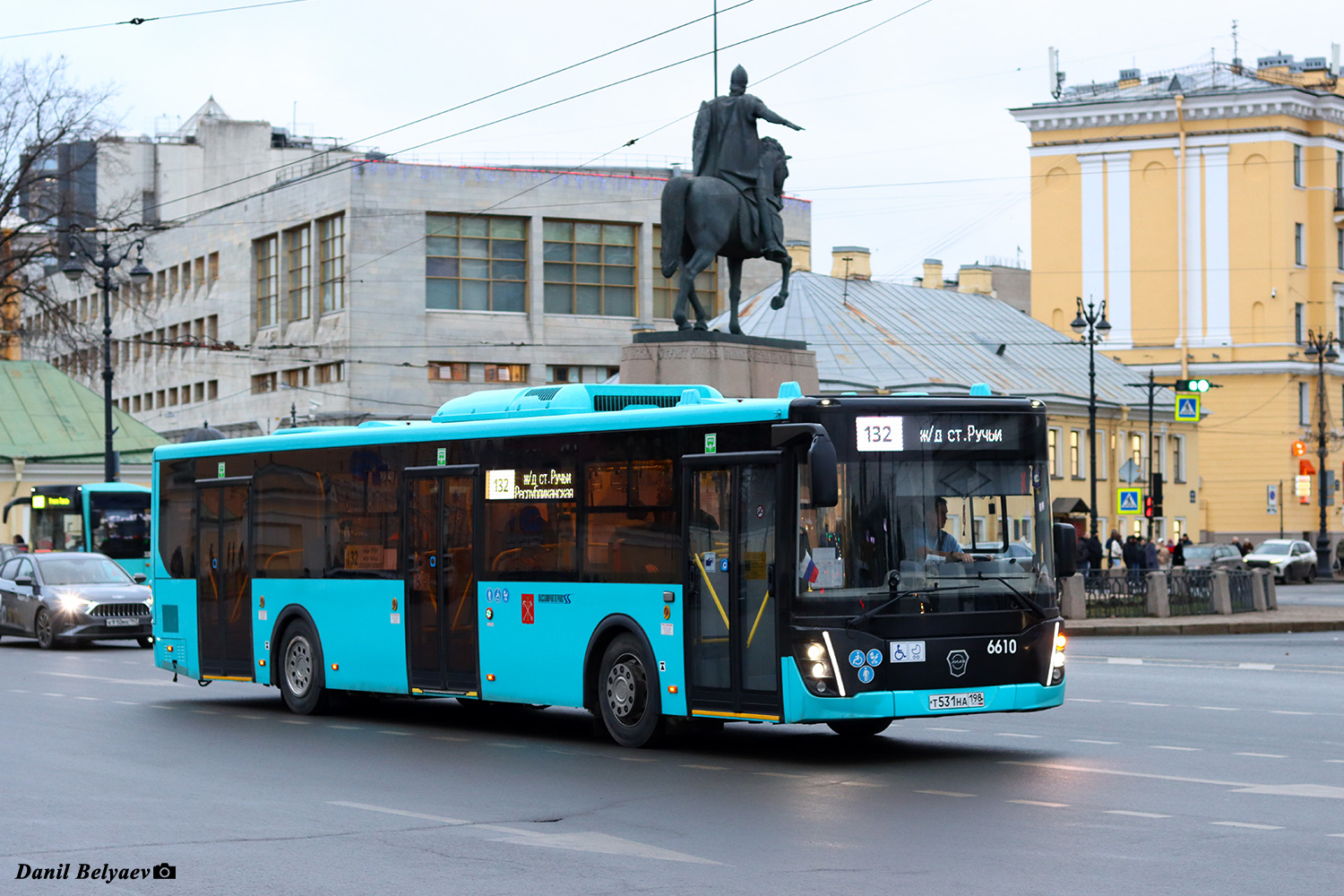 Санкт-Петербург, ЛиАЗ-5292.65 № 6610