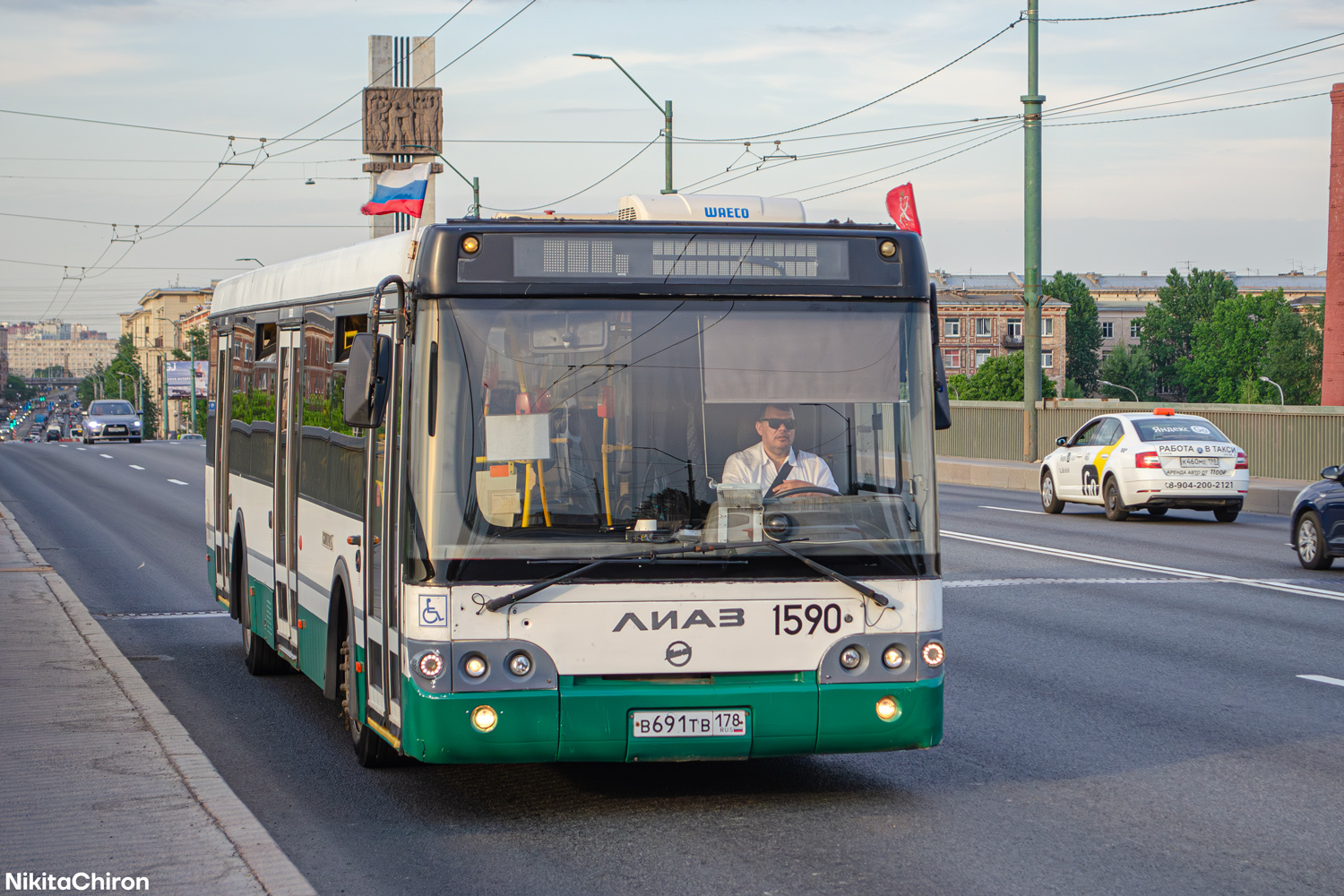 Санкт-Петербург, ЛиАЗ-5292.60 № 1590