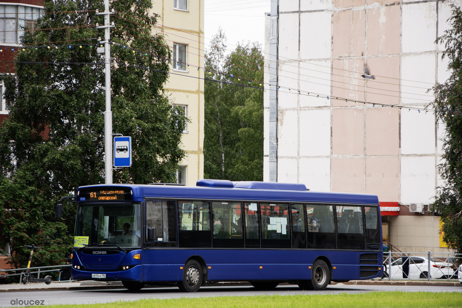 Ханты-Мансийский АО, Scania OmniLink II (Скания-Питер) № К 810 ХА 186