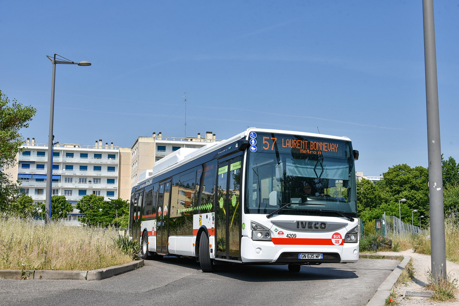 Франция, IVECO Urbanway 12M CNG Hybrid № 4209