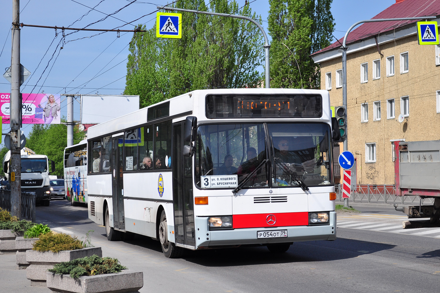 Калининградская область, Mercedes-Benz O405 № Р 054 ОТ 39