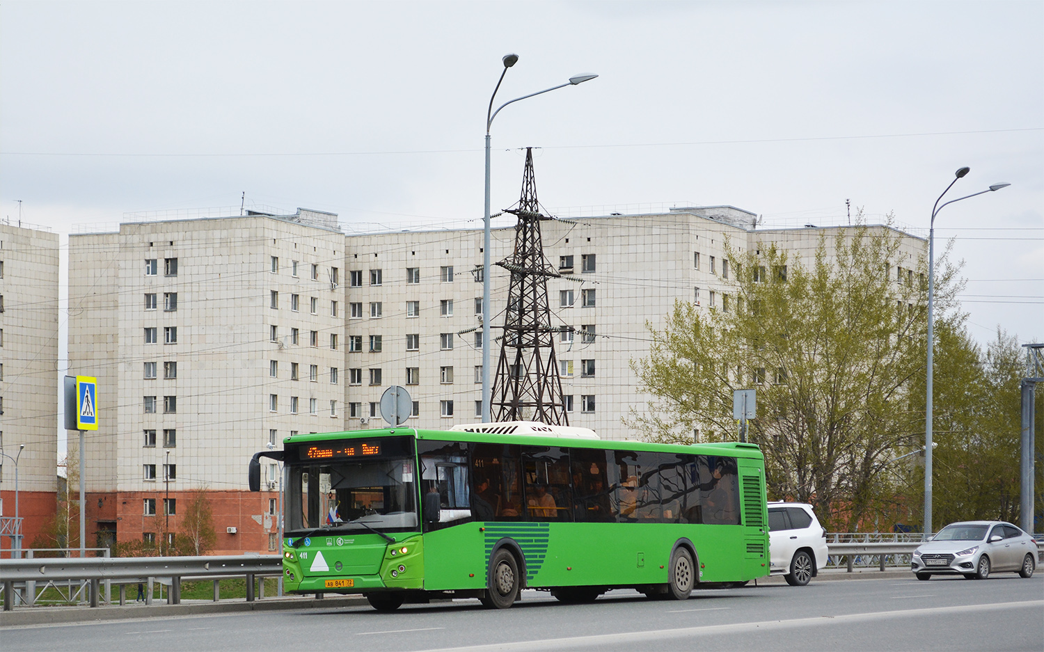 Тюменская область, ЛиАЗ-5292.65 № 411