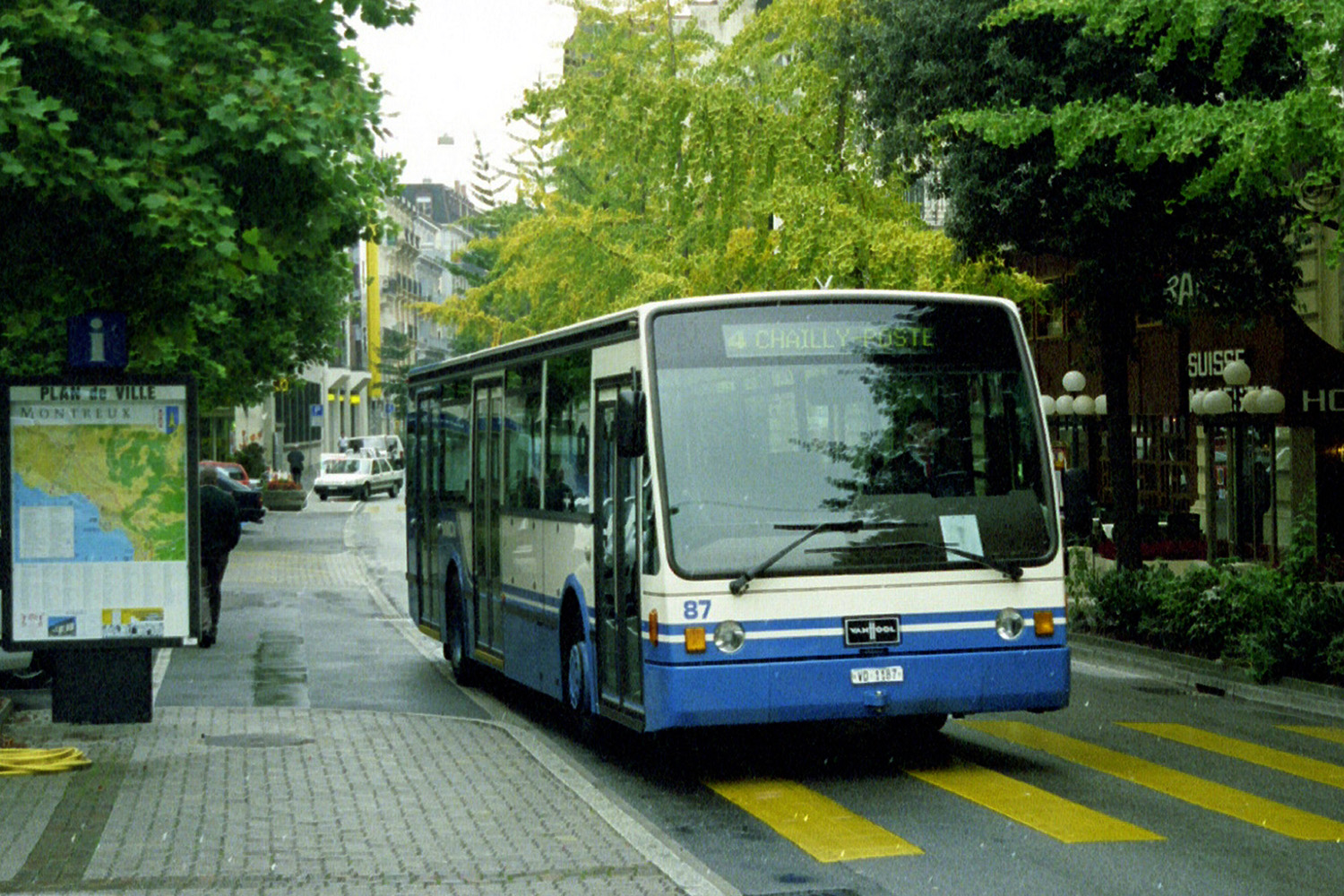 Швейцария, Van Hool A500 № 87