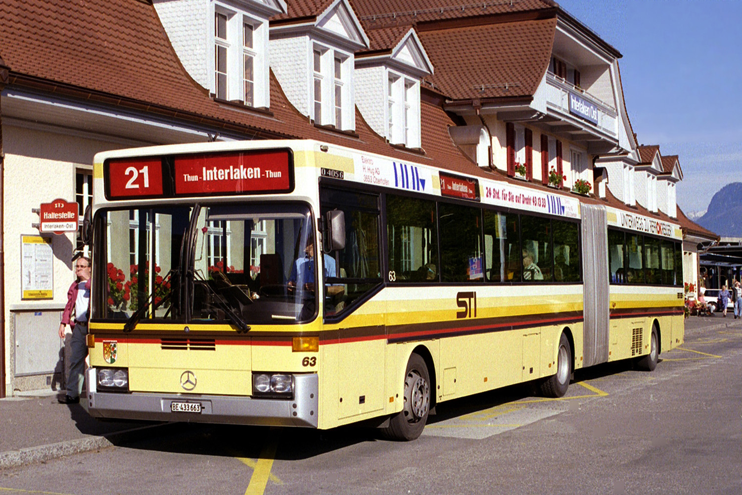 Швейцария, Mercedes-Benz O405G № 63