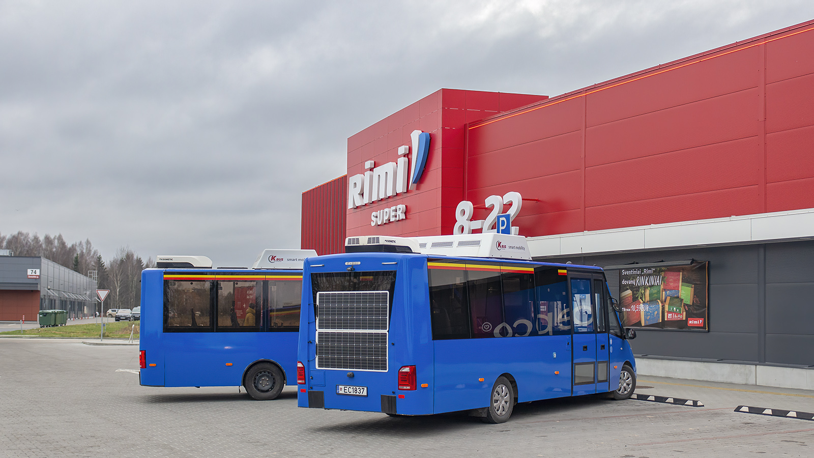 Литва, K-Bus E-Solar City № B1274