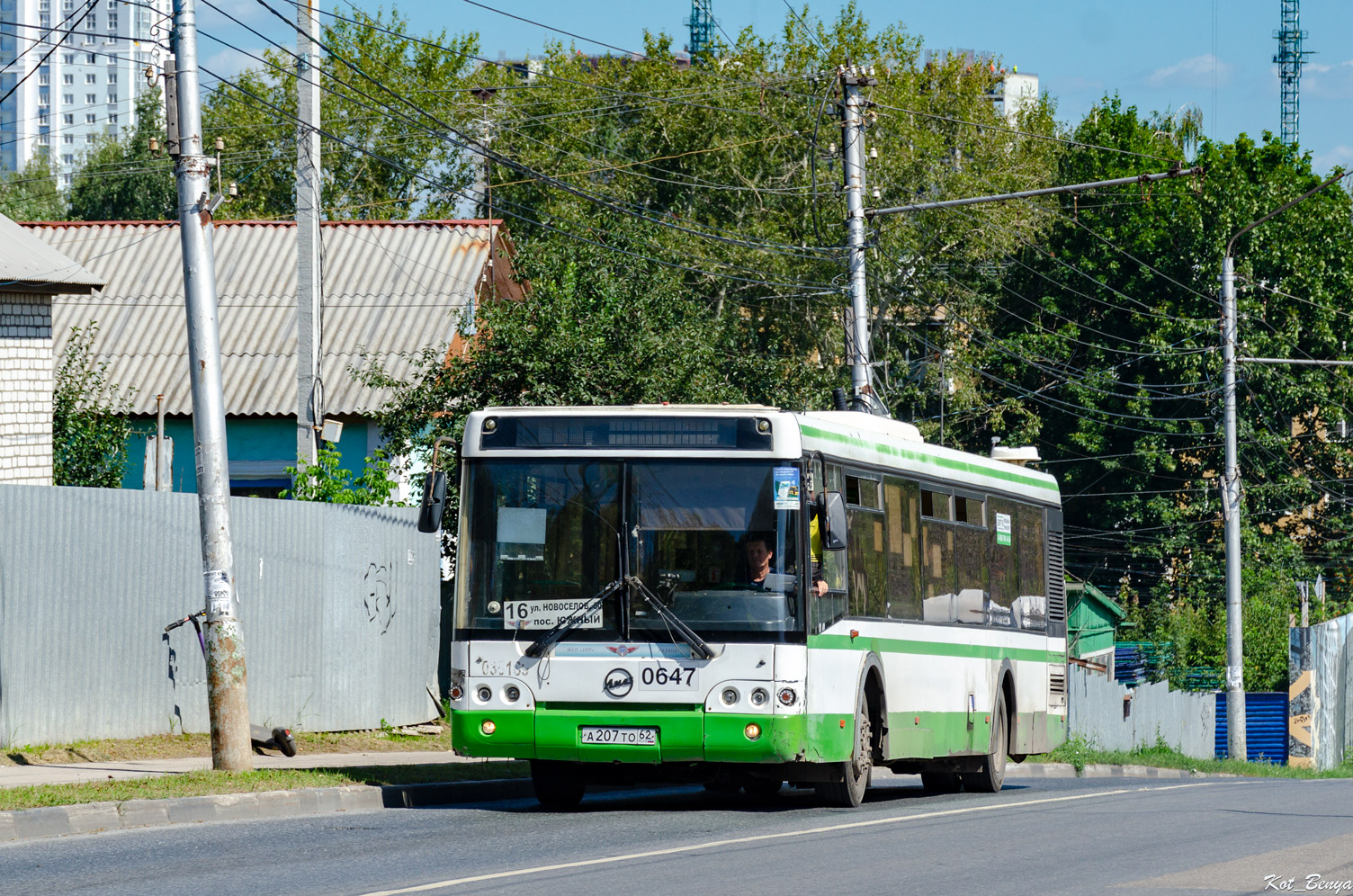 Рязанская область, ЛиАЗ-5292.21 № 0647