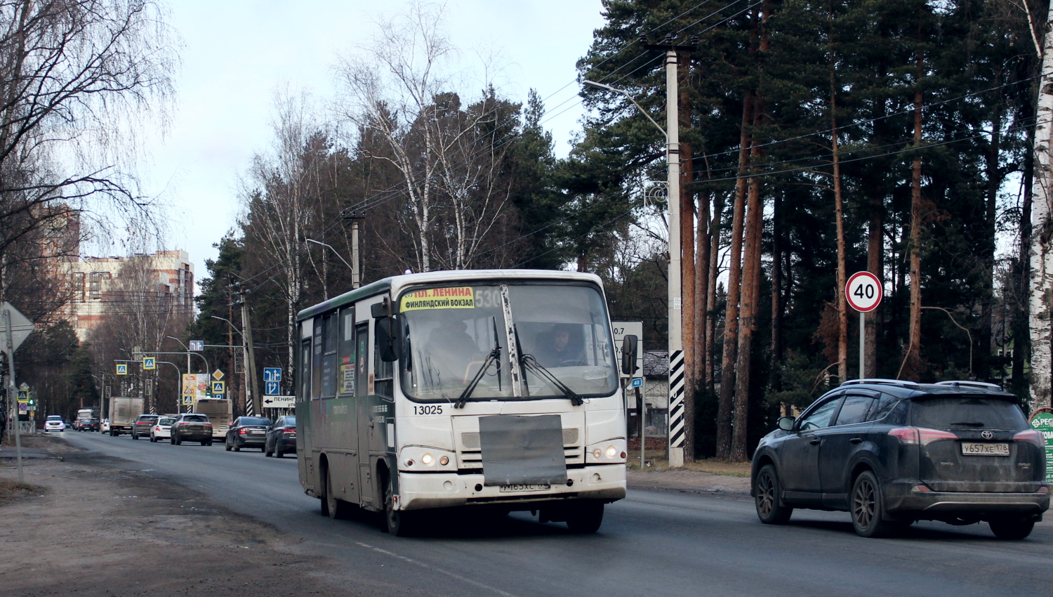 Ленинградская область, ПАЗ-320402-05 № 13025