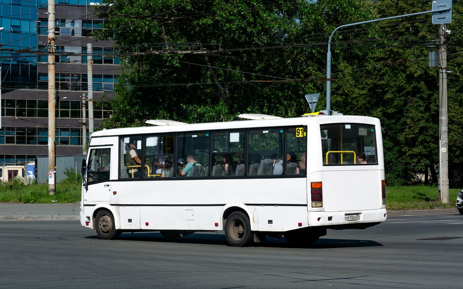 Челябинская область, ПАЗ-320412-05 № О 610 ЕК 774