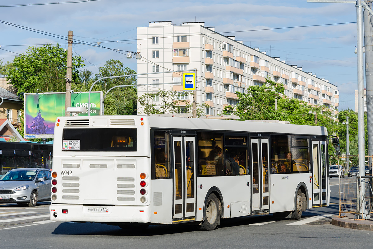 Санкт-Петербург, ЛиАЗ-5292.60 № 6942