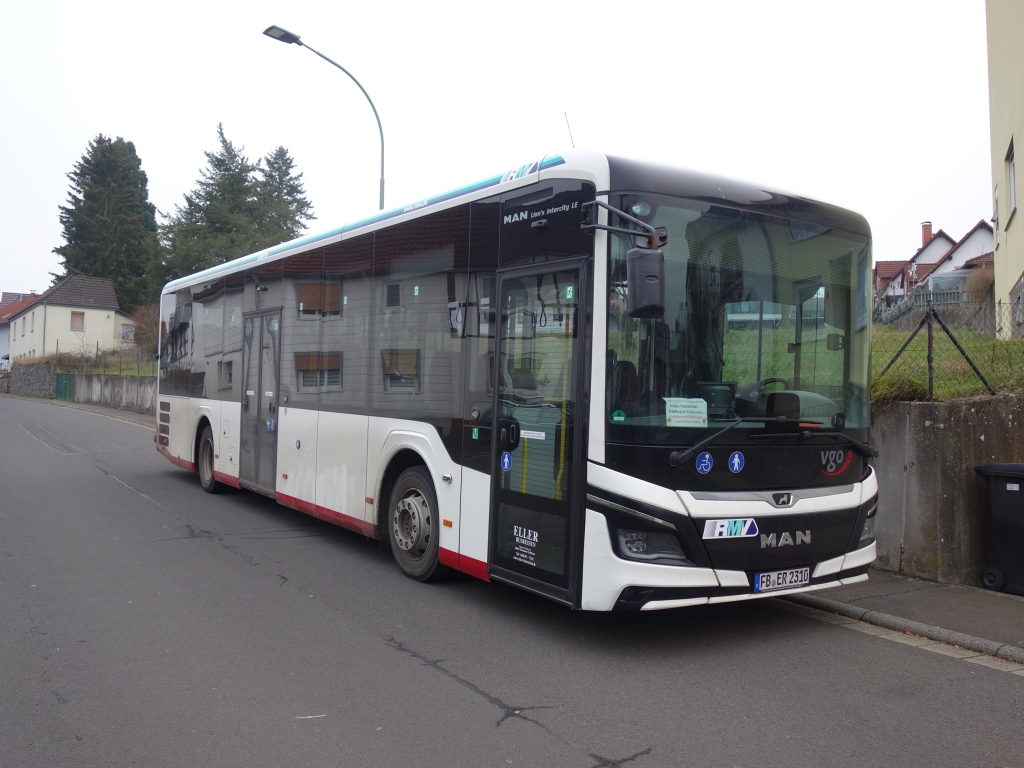 Гессен, MAN 42C Lion's Intercity LE 12 LEÜ330 № FB-ER 2310