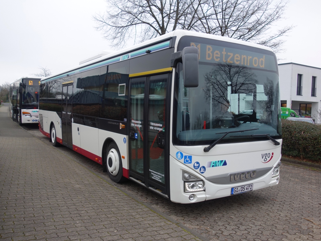 Гессен, IVECO Crossway LE CITY 12M № GI-DS 472