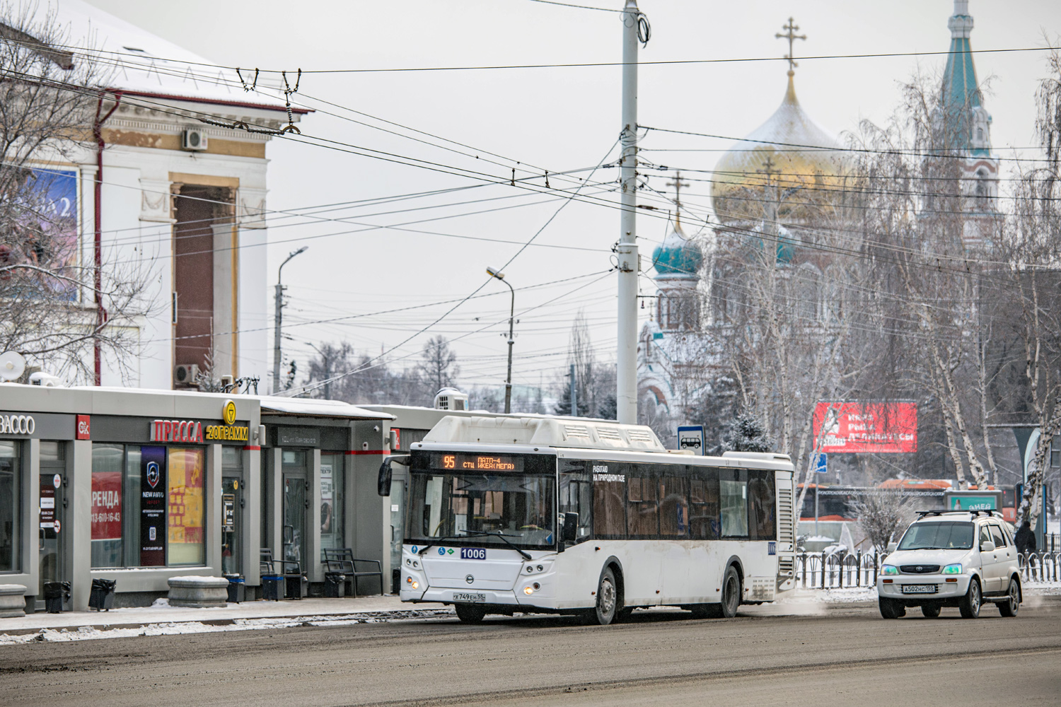 Омская область, ЛиАЗ-5292.67 (CNG) № 1006