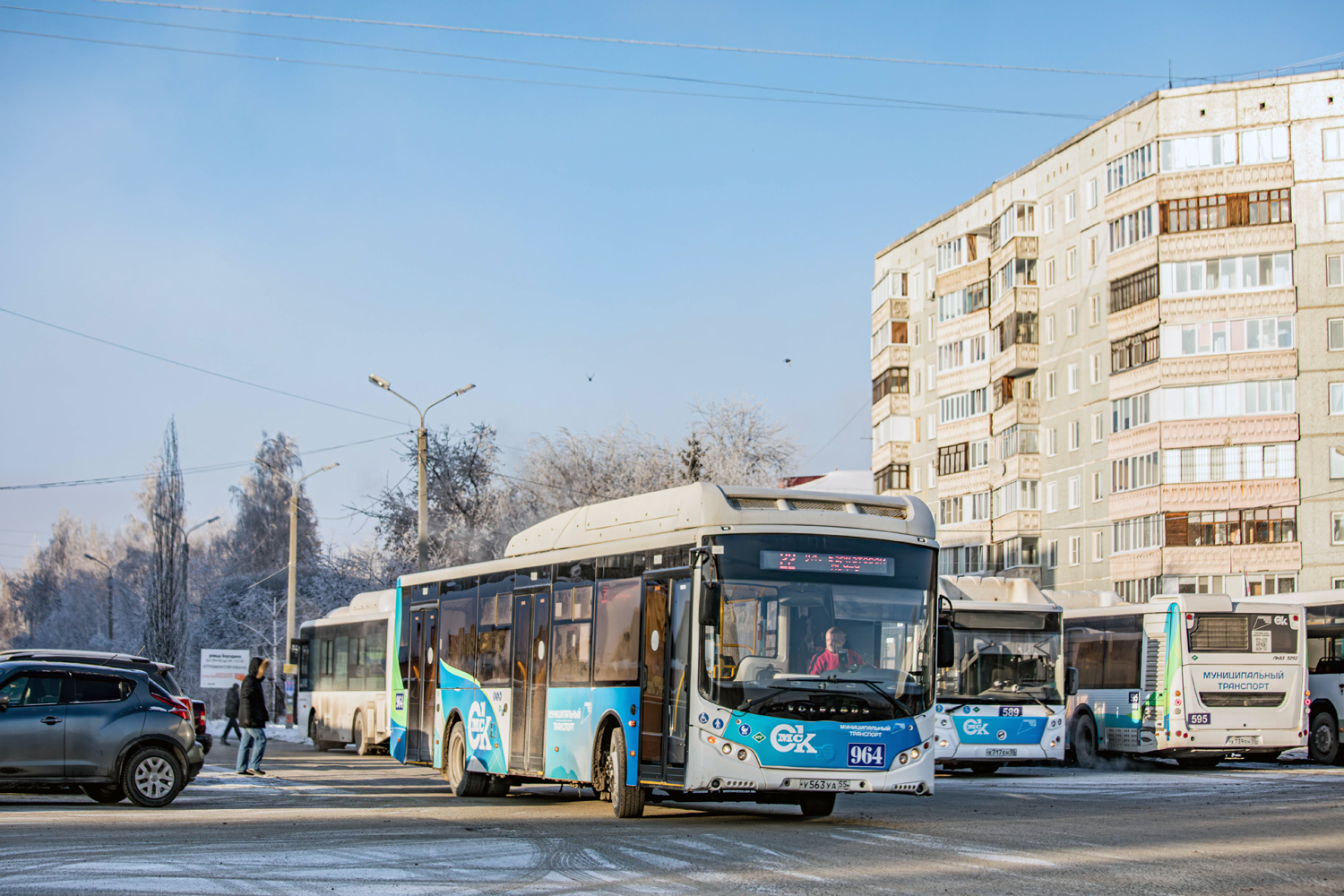 Омская область, Volgabus-5270.G2 (CNG) № 964