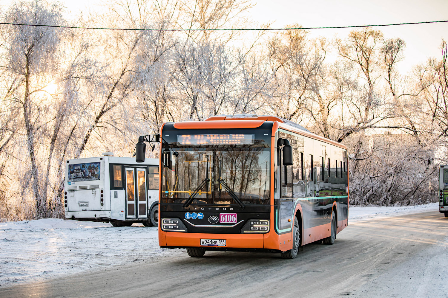 Омская область, Yutong ZK6116HG № 6106