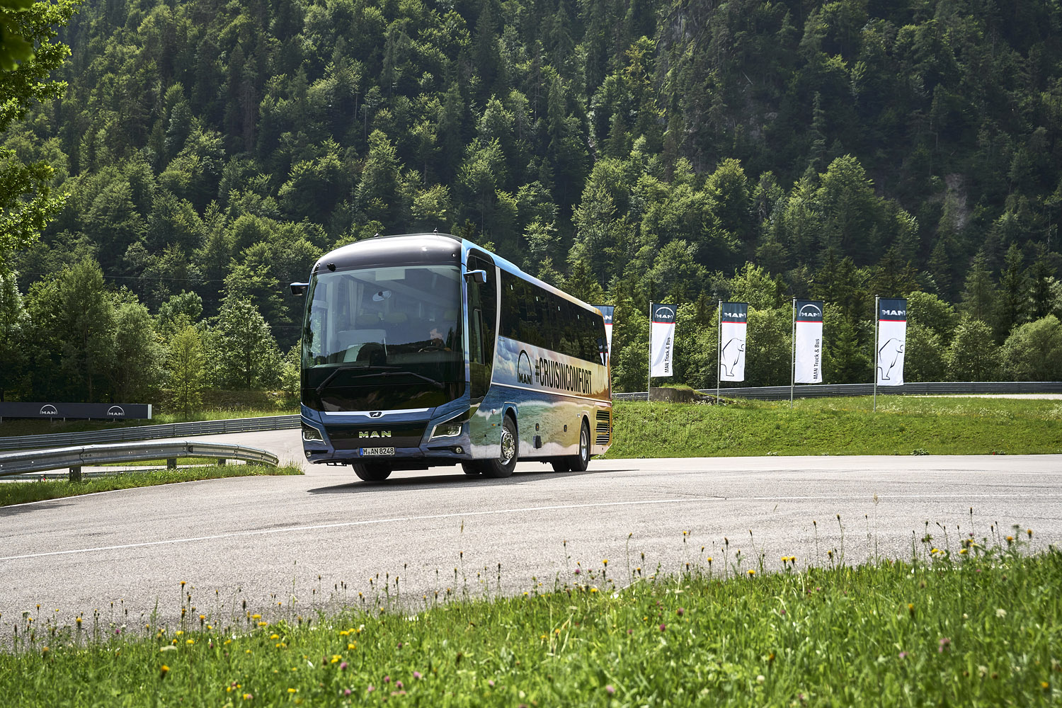 Бавария, MAN R07 Lion's Coach RHC**4 № M-AN 8248; Австрия — MAN Coach Driving Experience 2024