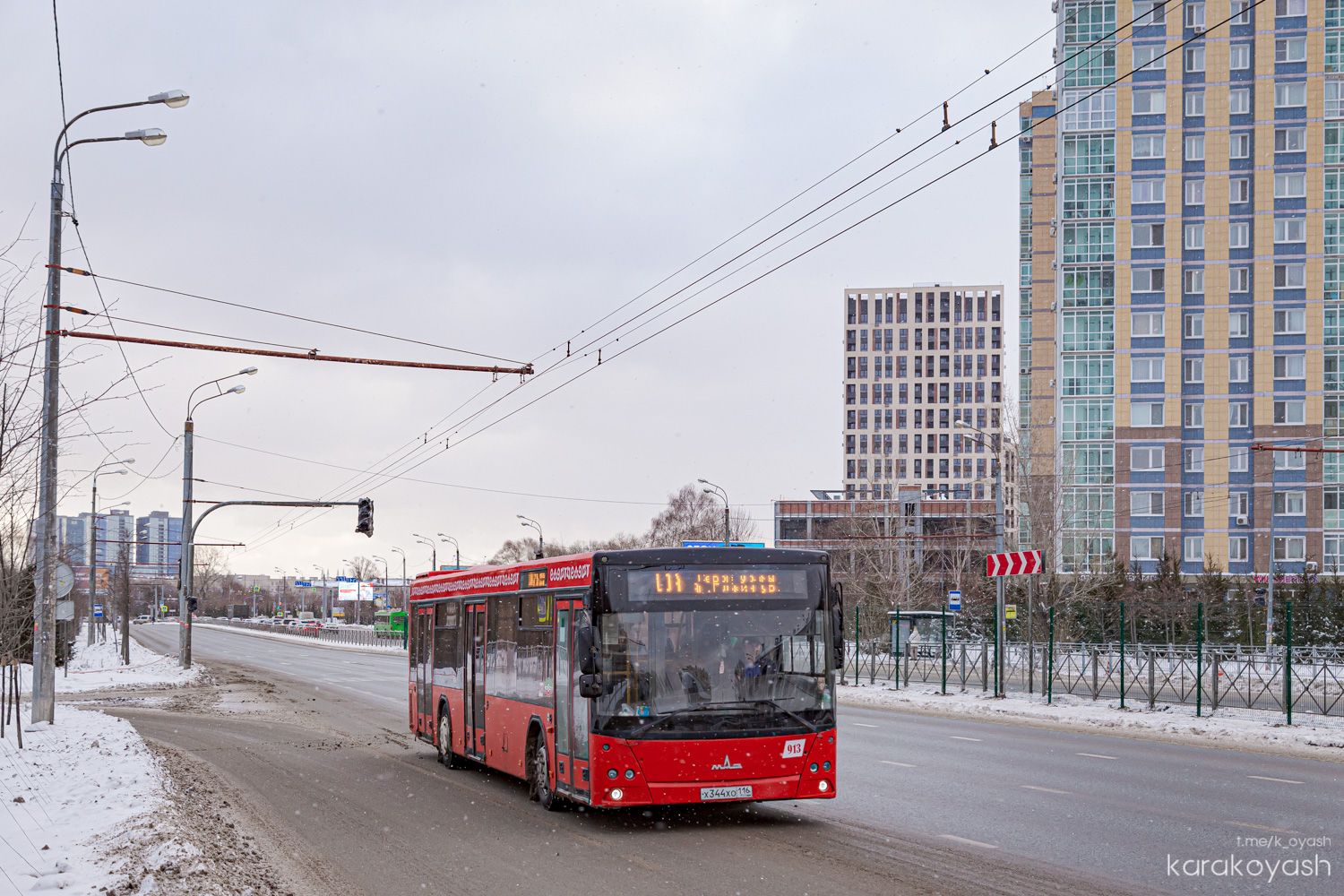 Татарстан, МАЗ-203.069 № 913